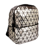 BAOMI GEOMETRIC BACKPACK Range Silver Soft One Size Backpack