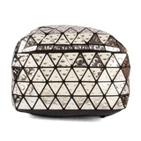 BAOMI GEOMETRIC BACKPACK Range Silver Soft One Size Backpack