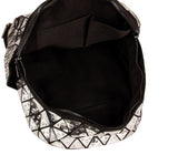BAOMI GEOMETRIC BACKPACK Range Silver Soft One Size Backpack