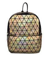 BAOMI GEOMETRIC BACKPACK Range Gold Soft One Size Backpack