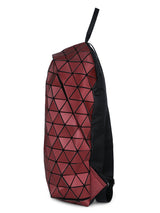 BAOMI GEOMETRIC BACKPACK Range Red Soft One Size Backpack