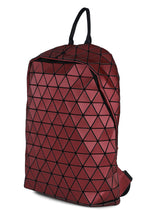 BAOMI GEOMETRIC BACKPACK Range Red Soft One Size Backpack