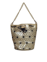 BAOMI GEOMETRIC BUCKET HANDBAG Range Gold Soft One Size Handbag
