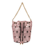 BAOMI GEOMETRIC BUCKET HANDBAG Range Pink Soft One Size Handbag