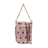 BAOMI GEOMETRIC BUCKET HANDBAG Range Pink Soft One Size Handbag