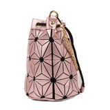 BAOMI GEOMETRIC BUCKET HANDBAG Range Pink Soft One Size Handbag