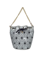 BAOMI GEOMETRIC BUCKET HANDBAG Range Silver Soft One Size Handbag