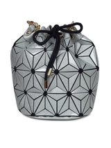 BAOMI GEOMETRIC BUCKET HANDBAG Range Silver Soft One Size Handbag