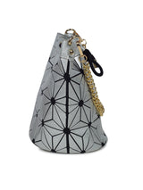 BAOMI GEOMETRIC BUCKET HANDBAG Range Silver Soft One Size Handbag