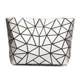 BAOMI GEOMETRIC BUCKET HANDBAG Range Silver Soft One Size Handbag