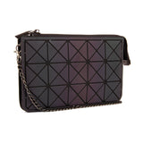 BAOMI GEOMETRIC CLUTCH Range Green Soft One Size Handbag