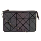 BAOMI GEOMETRIC CLUTCH Range Green Soft One Size Handbag
