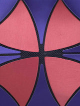 BAOMI GEOMETRIC COSMETIC POUCH Range Purple & Orange Soft One Size Handbag