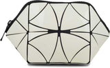 BAOMI GEOMETRIC COSMETIC POUCH Range White Soft One Size Handbag
