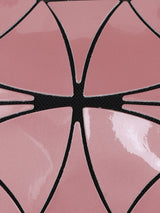 BAOMI GEOMETRIC COSMETIC POUCH Range Pink Soft One Size Handbag