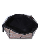 BAOMI GEOMETRIC COSMETIC POUCH Range Gold Soft One Size Handbag