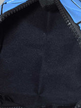 BAOMI GEOMETRIC COSMETIC POUCH Range Blue Soft One Size Handbag