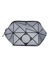 BAOMI GEOMETRIC COSMETIC POUCH Range Grey Soft One Size Handbag