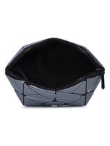 BAOMI GEOMETRIC COSMETIC POUCH Range Grey Soft One Size Handbag