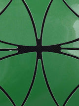 BAOMI GEOMETRIC COSMETIC POUCH Range Green Soft One Size Handbag