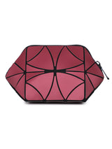 BAOMI GEOMETRIC COSMETIC POUCH Range Pink Soft One Size Handbag