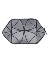 BAOMI GEOMETRIC COSMETIC POUCH Range Grey Soft One Size Handbag
