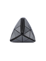 BAOMI GEOMETRIC COSMETIC POUCH Range Grey Soft One Size Handbag