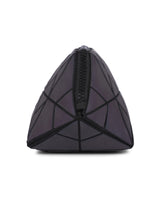 BAOMI GEOMETRIC COSMETIC POUCH Range Grey Soft One Size Handbag