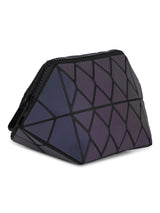BAOMI GEOMETRIC COSMETIC POUCH Range Grey Soft One Size Handbag