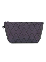 BAOMI GEOMETRIC COSMETIC POUCH Range Grey Soft One Size Handbag
