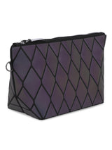 BAOMI GEOMETRIC COSMETIC POUCH Range Grey Soft One Size Handbag