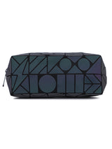 BAOMI GEOMETRIC COSMETIC POUCH Range Grey Soft One Size Handbag