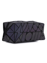 BAOMI GEOMETRIC COSMETIC POUCH Range Grey Soft One Size Handbag
