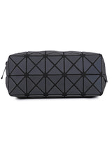 BAOMI GEOMETRIC COSMETIC POUCH Range Grey Soft One Size Handbag