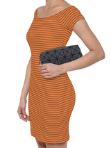 BAOMI GEOMETRIC COSMETIC POUCH Range Grey Soft One Size Handbag