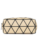 BAOMI GEOMETRIC COSMETIC POUCH Range Gold Soft One Size Handbag