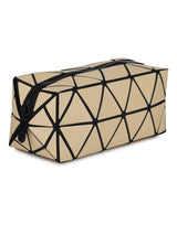 BAOMI GEOMETRIC COSMETIC POUCH Range Gold Soft One Size Handbag