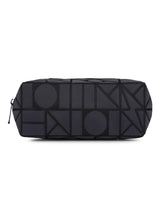 BAOMI GEOMETRIC COSMETIC POUCH Range Grey Soft One Size Handbag