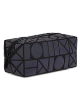 BAOMI GEOMETRIC COSMETIC POUCH Range Grey Soft One Size Handbag