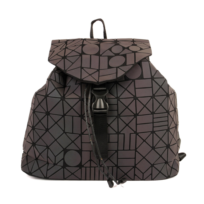 BAOMI GEOMETRIC HANDBAG Range Grey Soft One Size Handbag