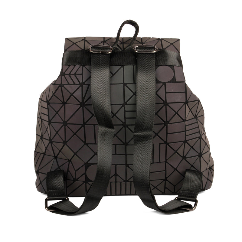 BAOMI GEOMETRIC HANDBAG Range Grey Soft One Size Handbag