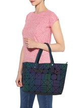 BAOMI GEOMETRIC HANDBAG Range Grey Soft One Size Handbag