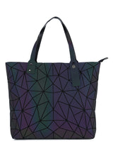 BAOMI GEOMETRIC HANDBAG Range Grey Soft One Size Handbag