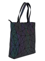 BAOMI GEOMETRIC HANDBAG Range Grey Soft One Size Handbag