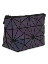 BAOMI GEOMETRIC MULTIPURPOSE POUCH Range Grey Soft One Size Handbag