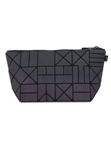 BAOMI GEOMETRIC MULTIPURPOSE POUCH Range Grey Soft One Size Handbag