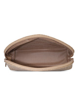 BAOMI GEOMETRIC MULTIPURPOSE POUCH Range Gold Soft One Size Handbag