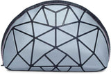BAOMI GEOMETRIC MULTIPURPOSE POUCH Range Silver Soft One Size Handbag
