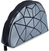BAOMI GEOMETRIC MULTIPURPOSE POUCH Range Silver Soft One Size Handbag