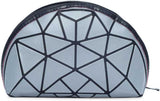 BAOMI GEOMETRIC MULTIPURPOSE POUCH Range Silver Soft One Size Handbag